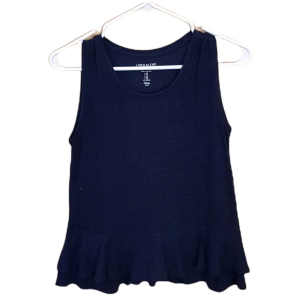 GAP Dark Blue Blouse Sleeveless